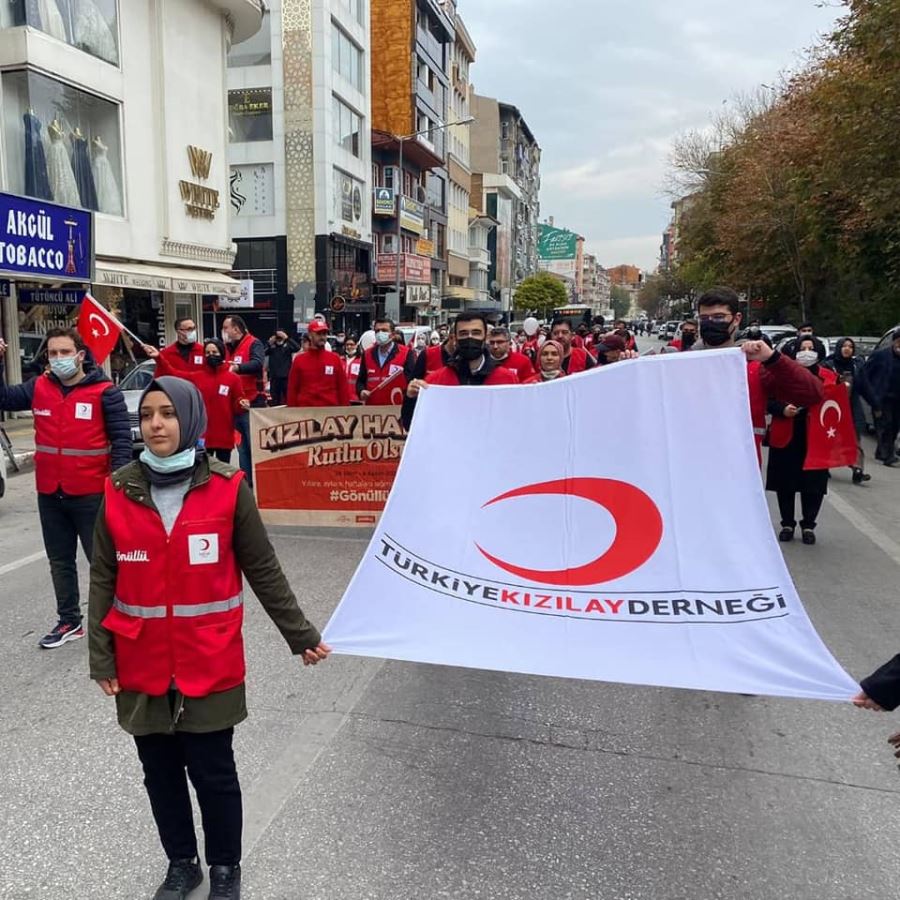 Kızılay Başkanı Yakın; “Kızılay Haftamızı kutluyorum”