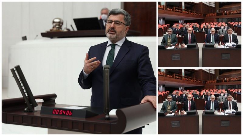 Ali Özkaya; “Bütçe kanununa olumlu oy vermek tarihe not düşmektir”