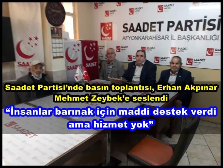 Erhan Akpınar;“İnsanlar barınak için maddi destek verdi ama hizmet yok”