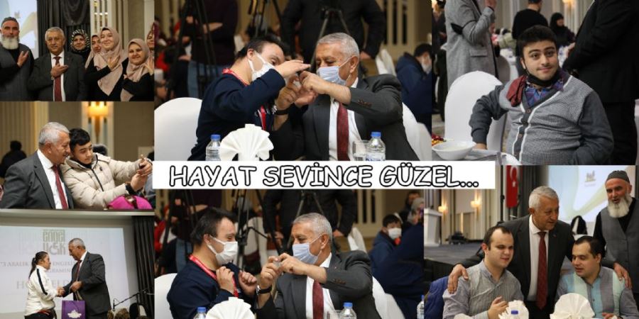 Zeybek Başkan; “Hepimiz birer engelli adayıyız”