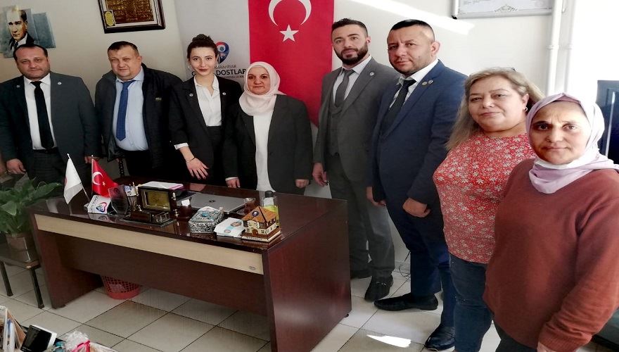 Güç Birliği Partisi’nden Gönül Dostları Derneği’ne ziyaret