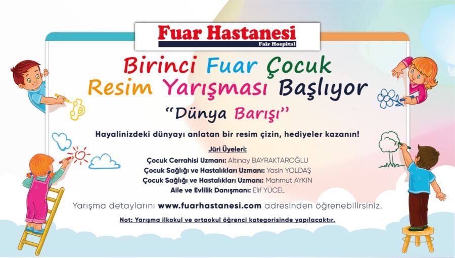 Fuar Geleneksel Çocuk Resim Yarışması başlıyor