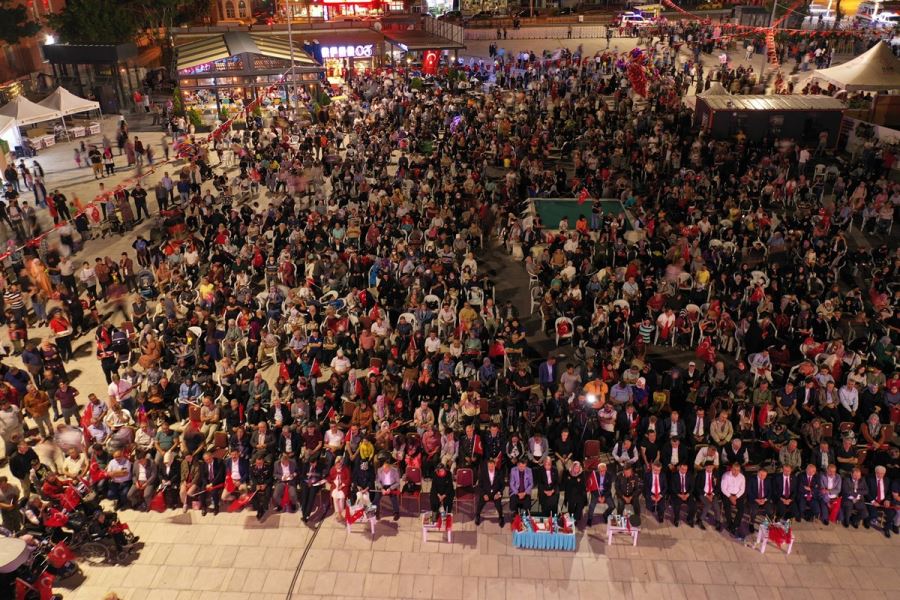 15 Temmuz Coşkusu Zafer Meydanı’nda 