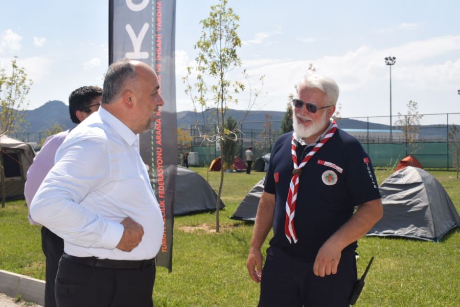 100. Yıl Zafer İzcilik Kampı Afyonkarahisar’da başladı