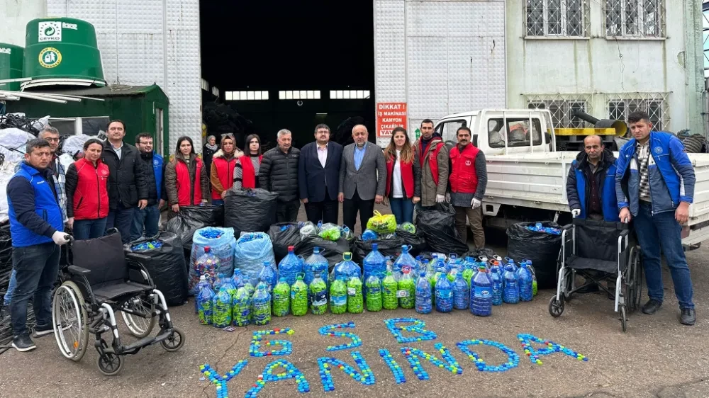 Gençlik Merkezlerinden geri dönüşümlü  destek