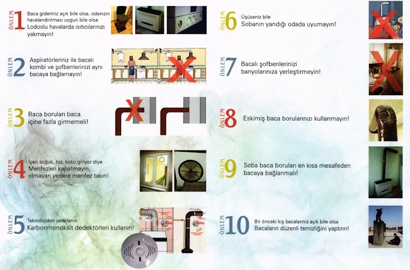 Soğuk Havalarda Gaz Zehirlenmelerine Dikkat!