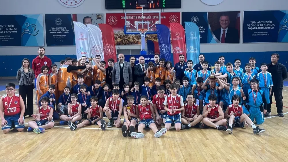 Okul Sporları Küçükler Basketbol Müsabakaları Heyecanla Tamamlandı