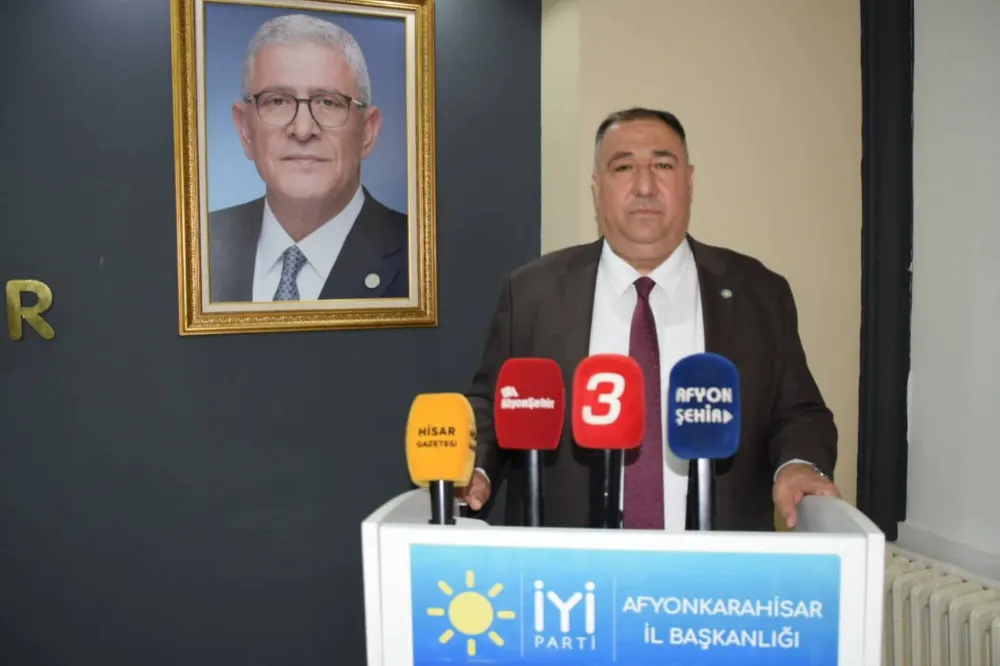 İYİ Parti Afyonkarahisar İl Başkanı Muhammet Mısırlıoğlu’ndan Sert Anayasa Tepkisi: “Türk Milleti Bu Oyunu Bozar!”